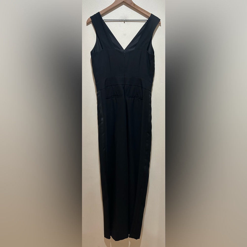 NWT Boden Black Timeless Minimalist Sleeveless Pants Jumpsuit - Women’s Size 6P - Picture 2 of 9